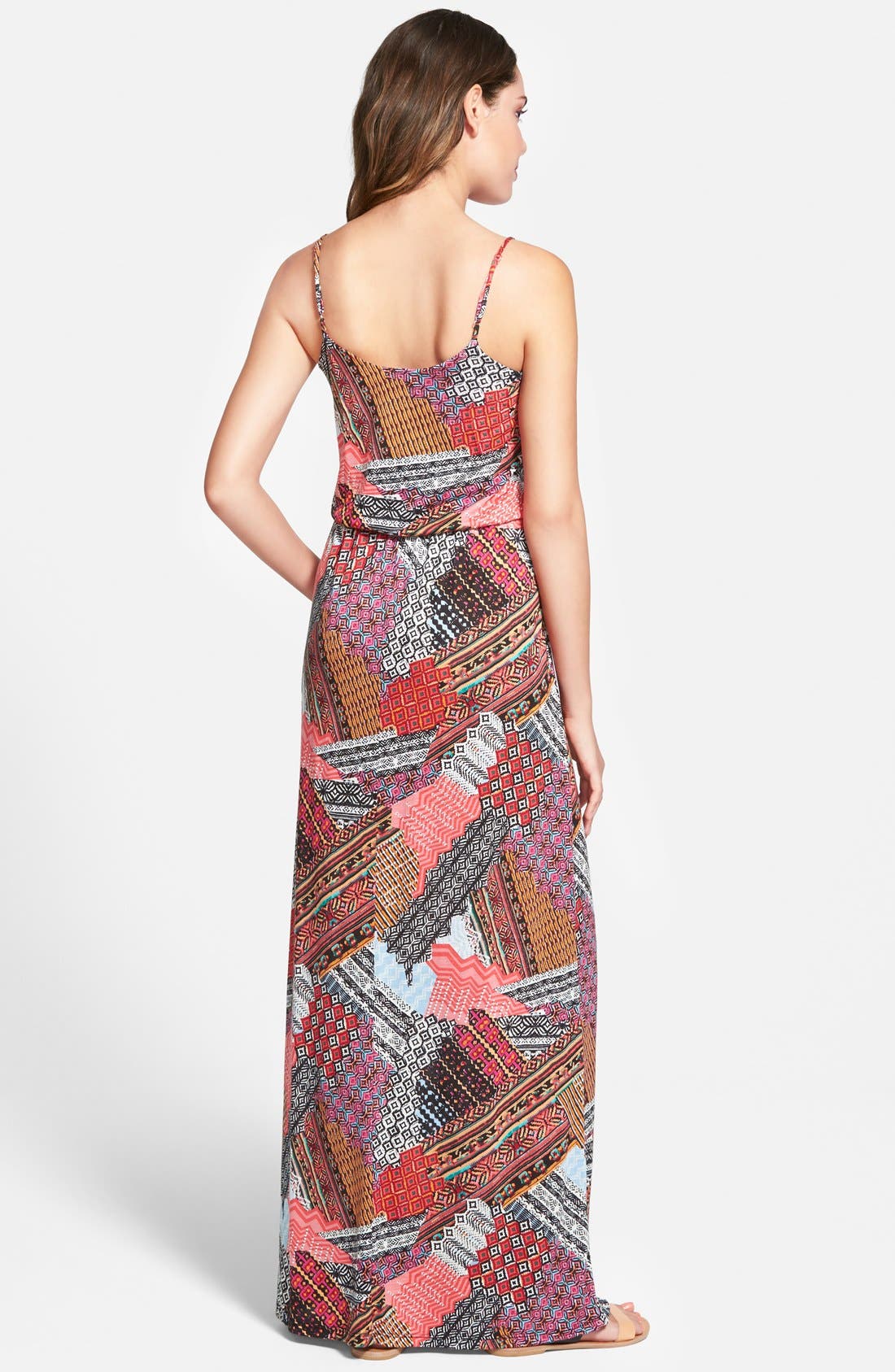 ALL IN FAVOR,
                            Knit Maxi Dress,
                            Alternate thumbnail 340, color,
                            408