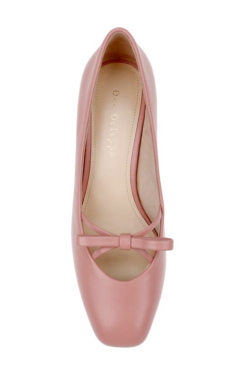 Shop Dee Ocleppo Zion Pump In Blush Leather