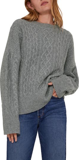 Favorite Daughter Oversize Cable Knit Sweater | Nordstrom