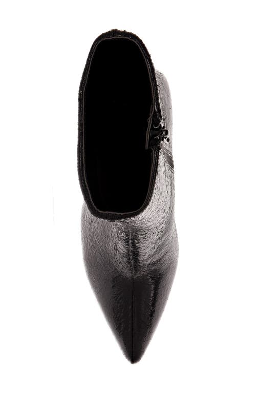 Mia Mardi Pointed Toe Bootie In Black