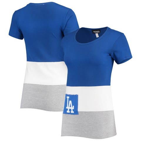 Los Angeles Dodgers Refried Apparel Women's Sustainable Sleeveless Tank  Dress - Royal