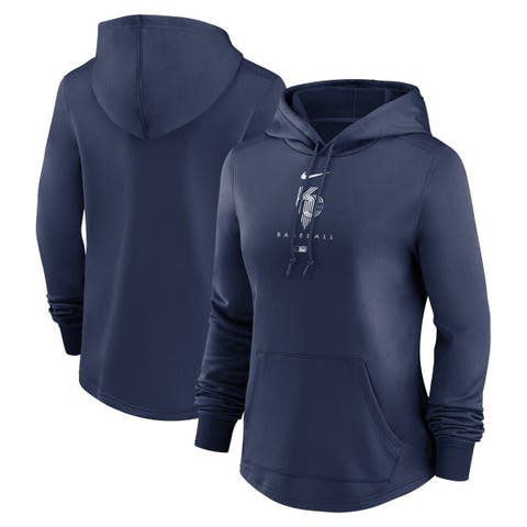 Nike Heathered Charcoal/navy New England Patriots Surrey Legacy Pullover  Hoodie in Blue for Men