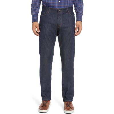 Peter Millar Straight Leg Jeans, Blue