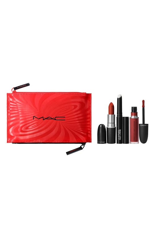 MAC Cosmetics Best Kept Secret Lip Set USD $68 Value in Chili