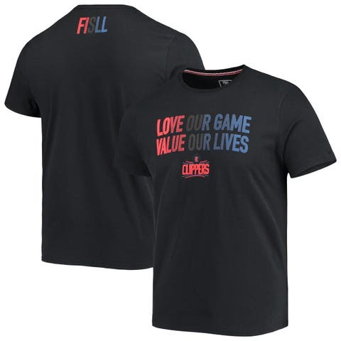 Men's LA Clippers Under Armour Red Combine Authentic City Performance T- Shirt