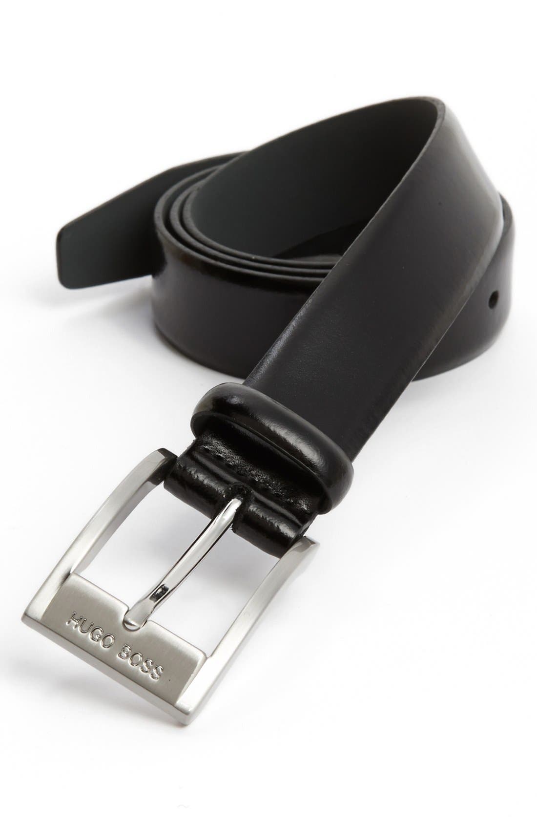 mens boss belt