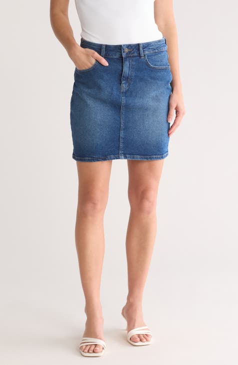 Malinda Denim Miniskirt