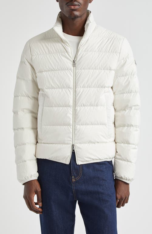 Moncler Baudinet Down Puffer Jacket Natural at Nordstrom,