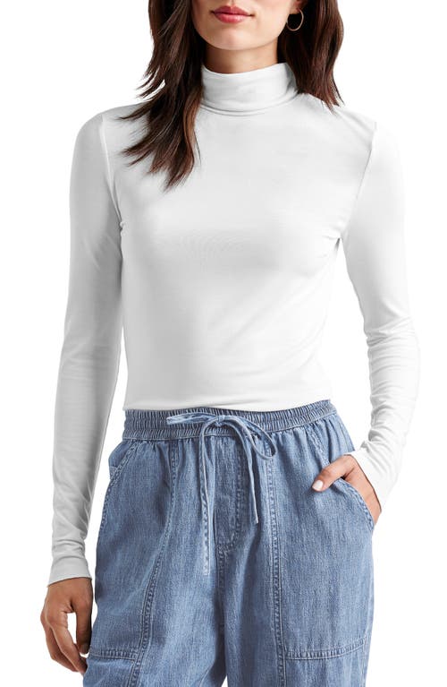 Splendid Turtleneck In White
