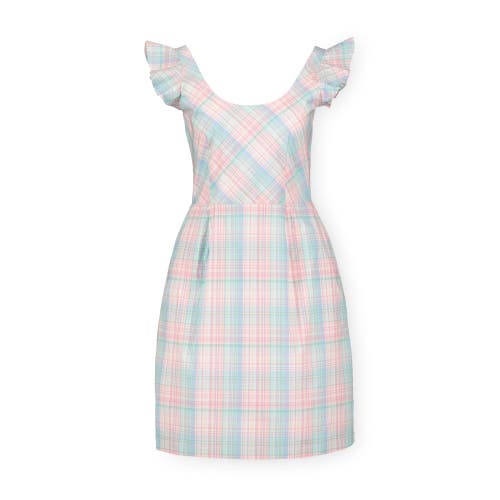 HOPE & HENRY FLUTTER SLEEVE OPEN BACK DRESS 