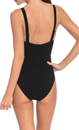 Amy One Piece High Neck One Piece Swimsuit