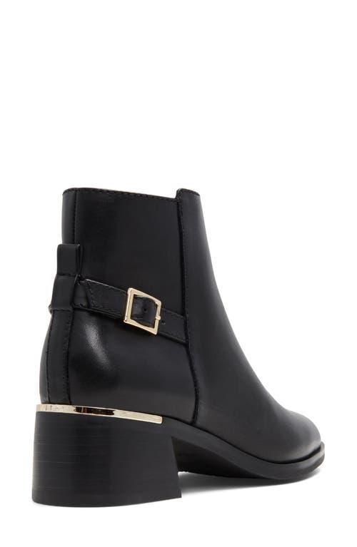 Shop Aldo Serrafina Bootie In Black