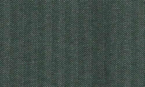 Mizzen + Main Mizzen+main Herringbone Knit Half Zip Pullover In Spruce Herringbone