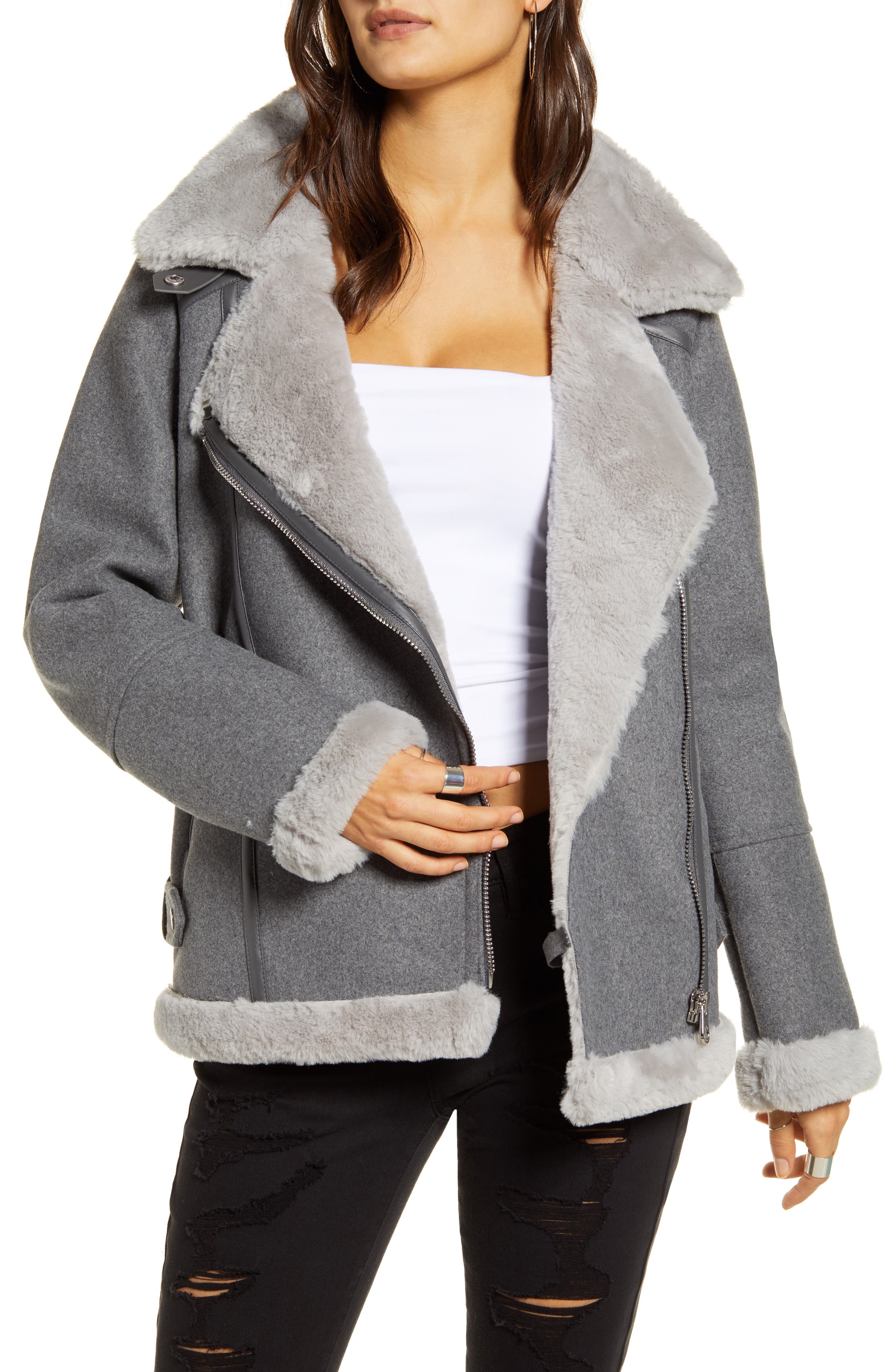 vero moda grey jacket