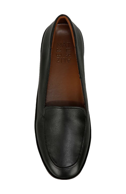 Naturalizer Emiline Womens Leather Embellished Loafers In Black