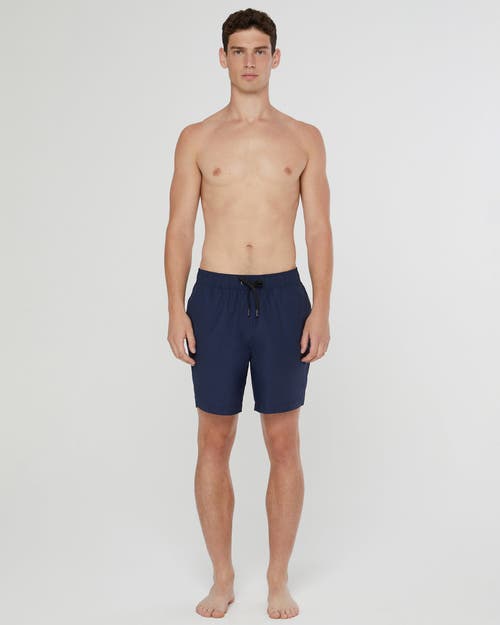 Onia Shorts Aus Einer Leinenmischung Mit Tunnelzug In Deep Navy