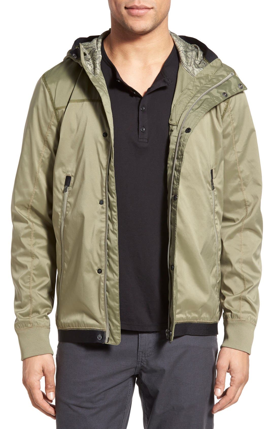 Victorinox Swiss Army® 'Pathfinder' Water Resistant Hooded Jacket