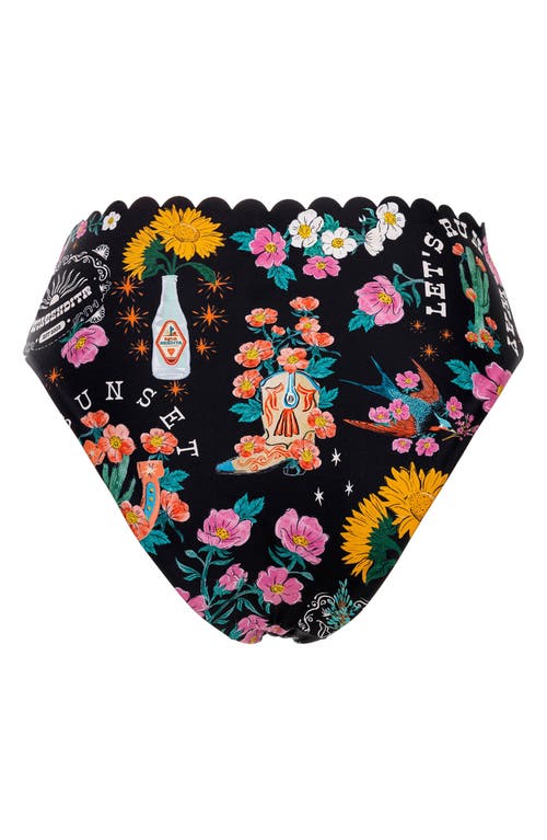 AGUA BENDITA AGUA BENDITA PENELOPE NOPAL HIGH WAIST BIKINI BOTTOMS