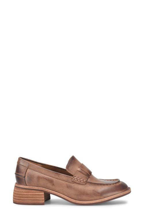 Shop Kork-ease ® Kya Loafer Pump In Brown Leather