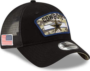New Era Men s New Era Black Dallas Cowboys 2021 Salute To Service