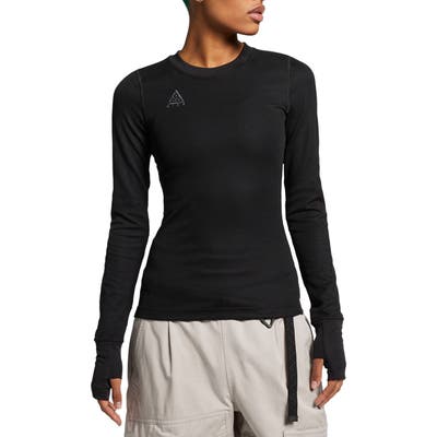 Nike Acg Waffle Top, Black
