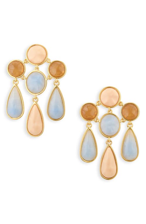 Shop Lele Sadoughi Reflection Chandelier Drop Earrings In Twilight