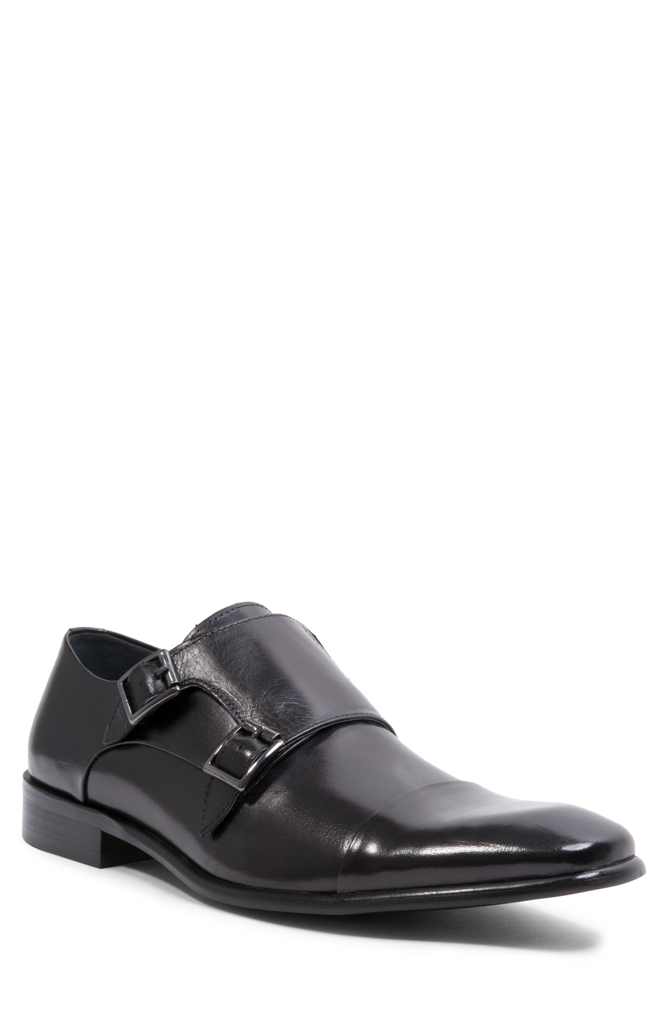 steve madden double monk strap shoes