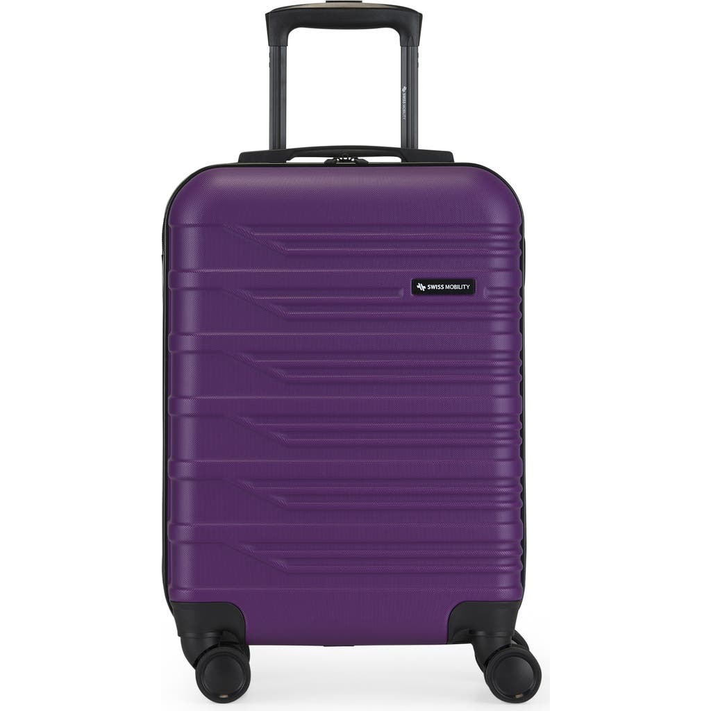 SWISS MOBILITY SWISS MOBILITY SEA HARDSIDE CARRY-ON LUGGAGE