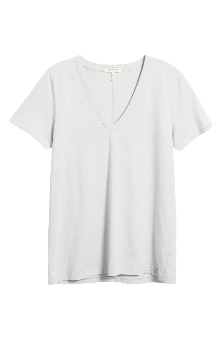 rag & bone The Slub V-Neck Organic Pima Cotton T-Shirt | Nordstrom