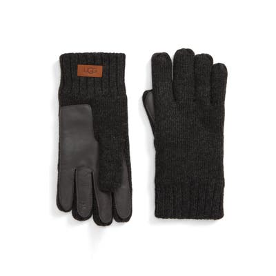 UGG Knit Tech Gloves, Grey