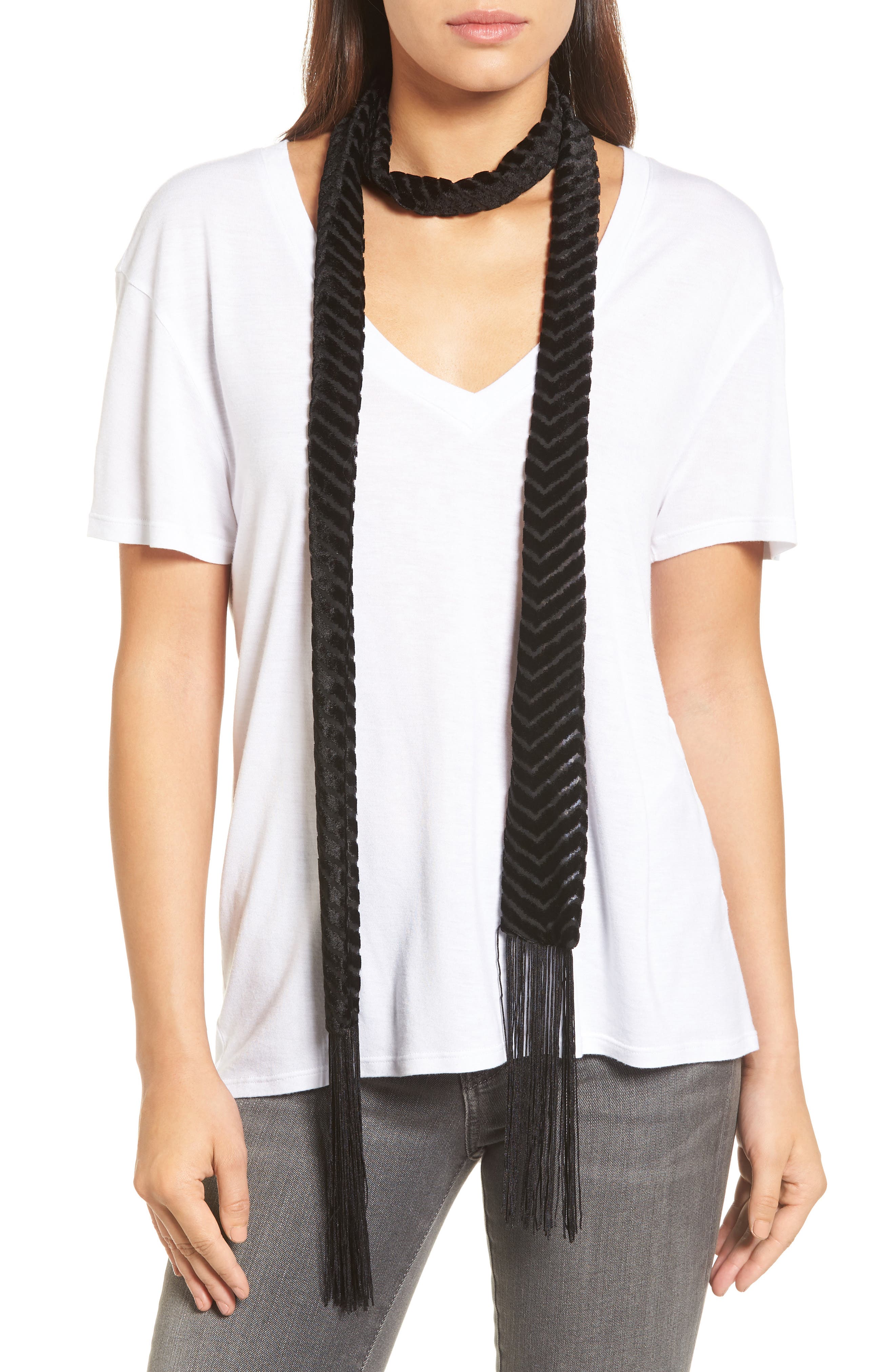 long narrow scarf