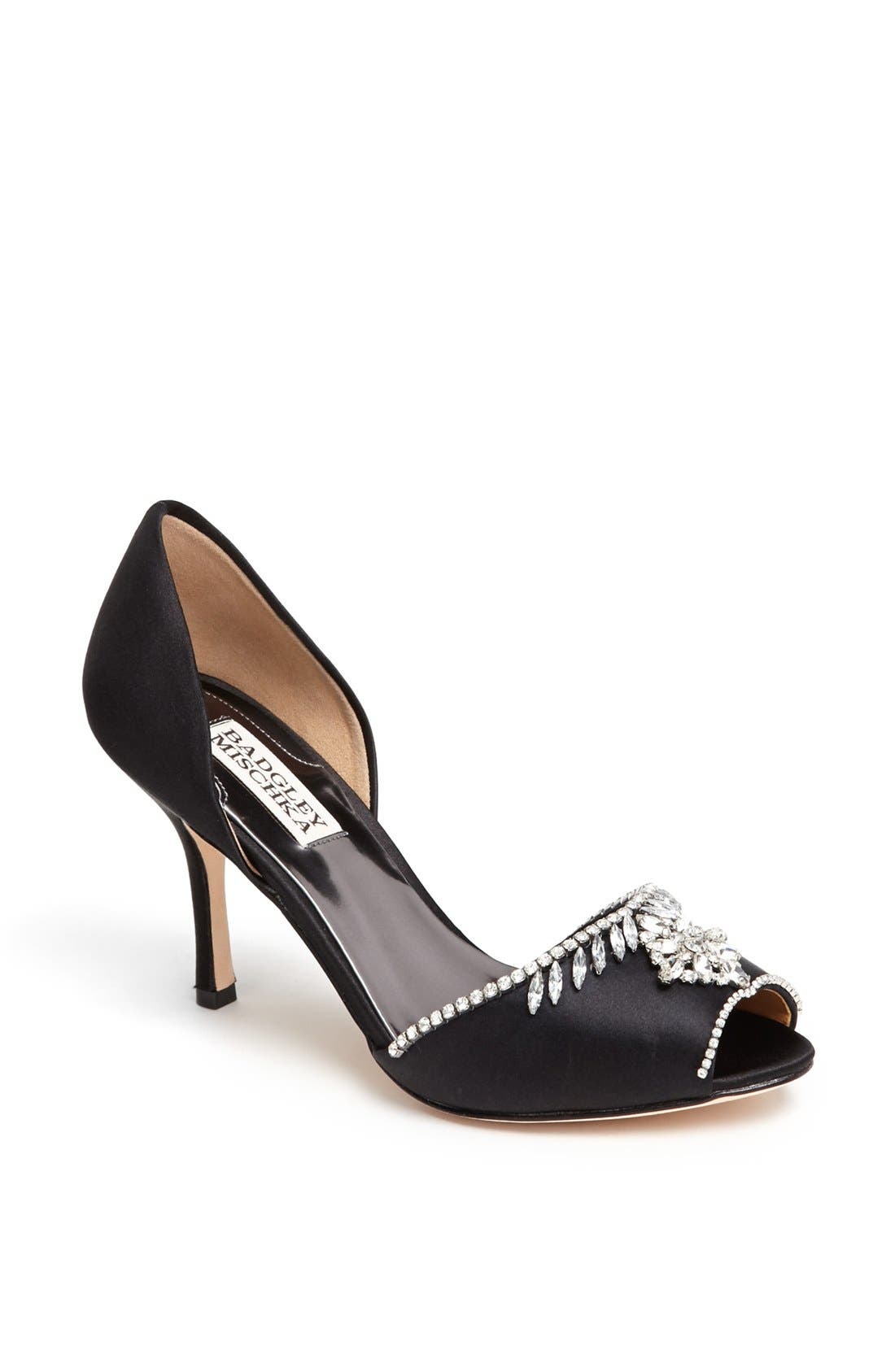 badgley mischka olga pump
