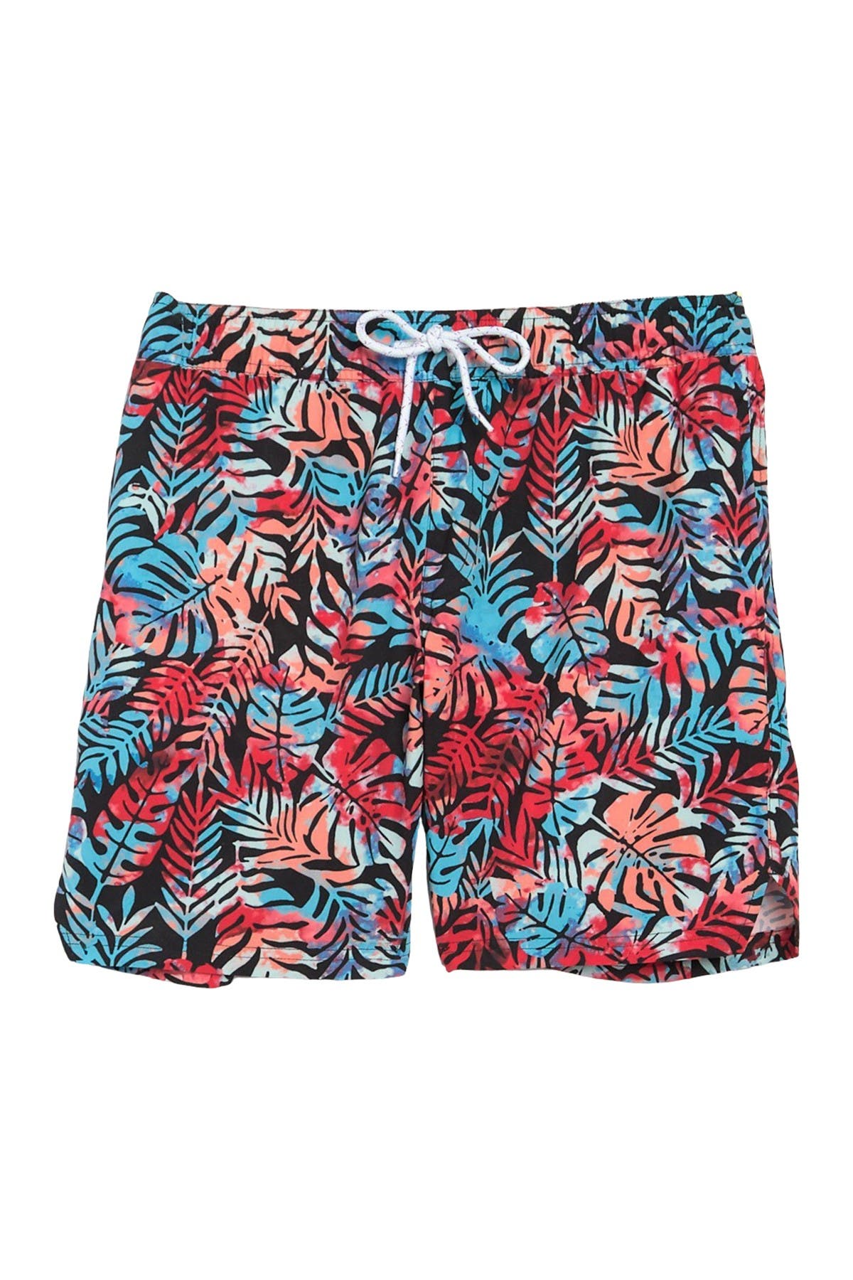 printed swim shorts