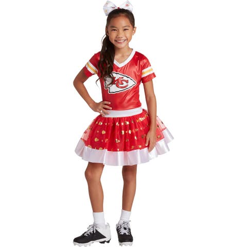 Girls Toddler San Francisco 49ers Scarlet Too Cute Tri-Blend Short Sleeve  Dress