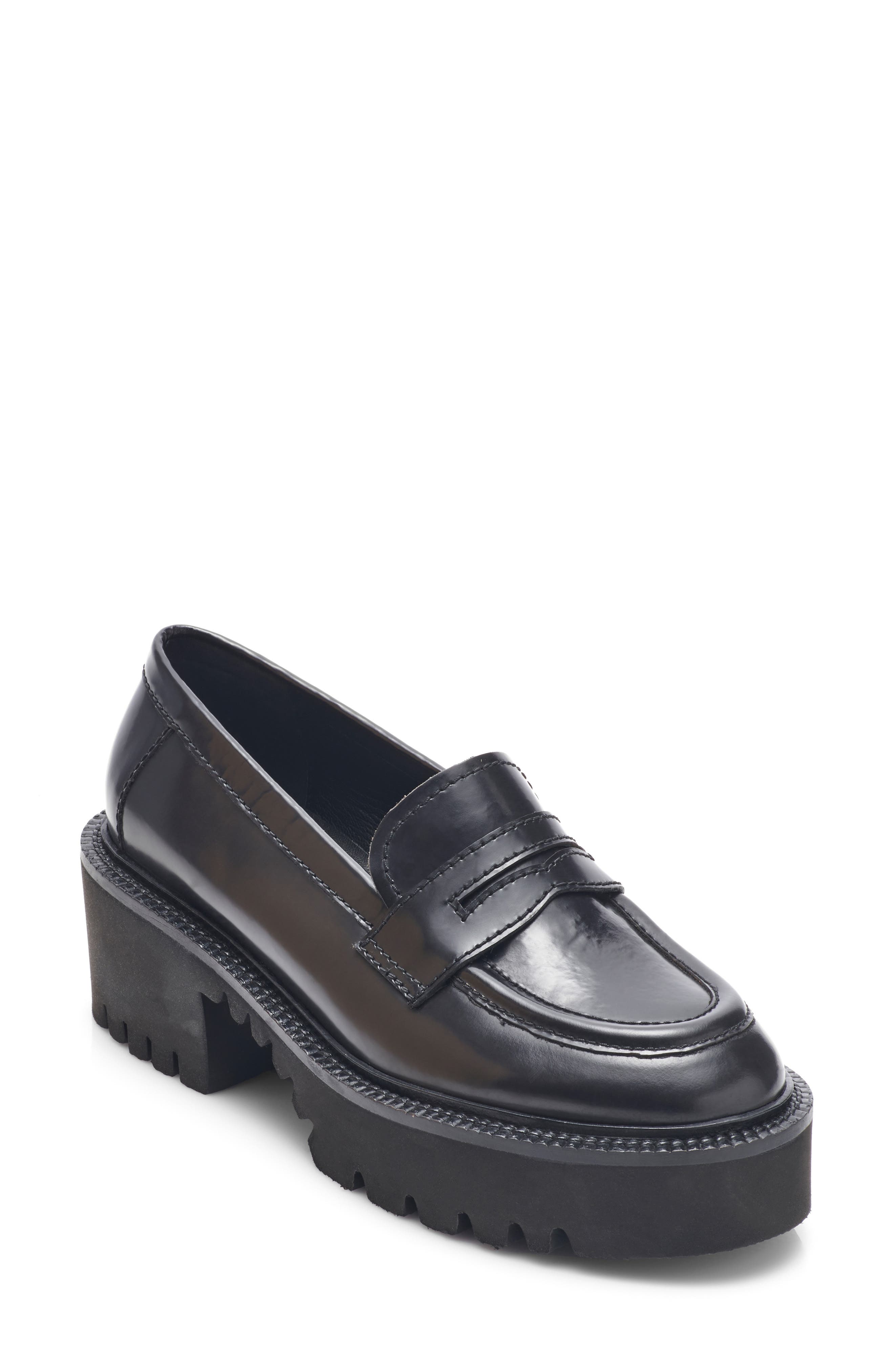 jack kiltie fringe platform loafer