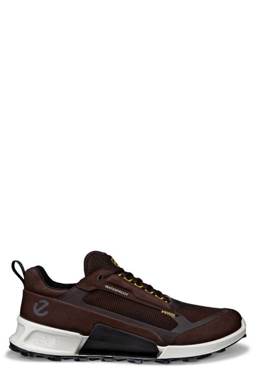 Shop Ecco Biom 2.0 X Mtn Waterproof Sneaker In Mocha/mocha/black