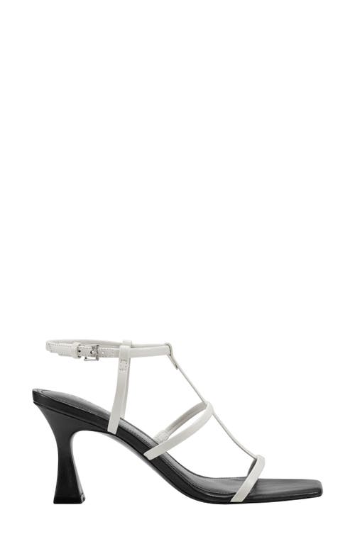 Marc Fisher Ltd Dennie Ankle Strap Sandal In Ivory