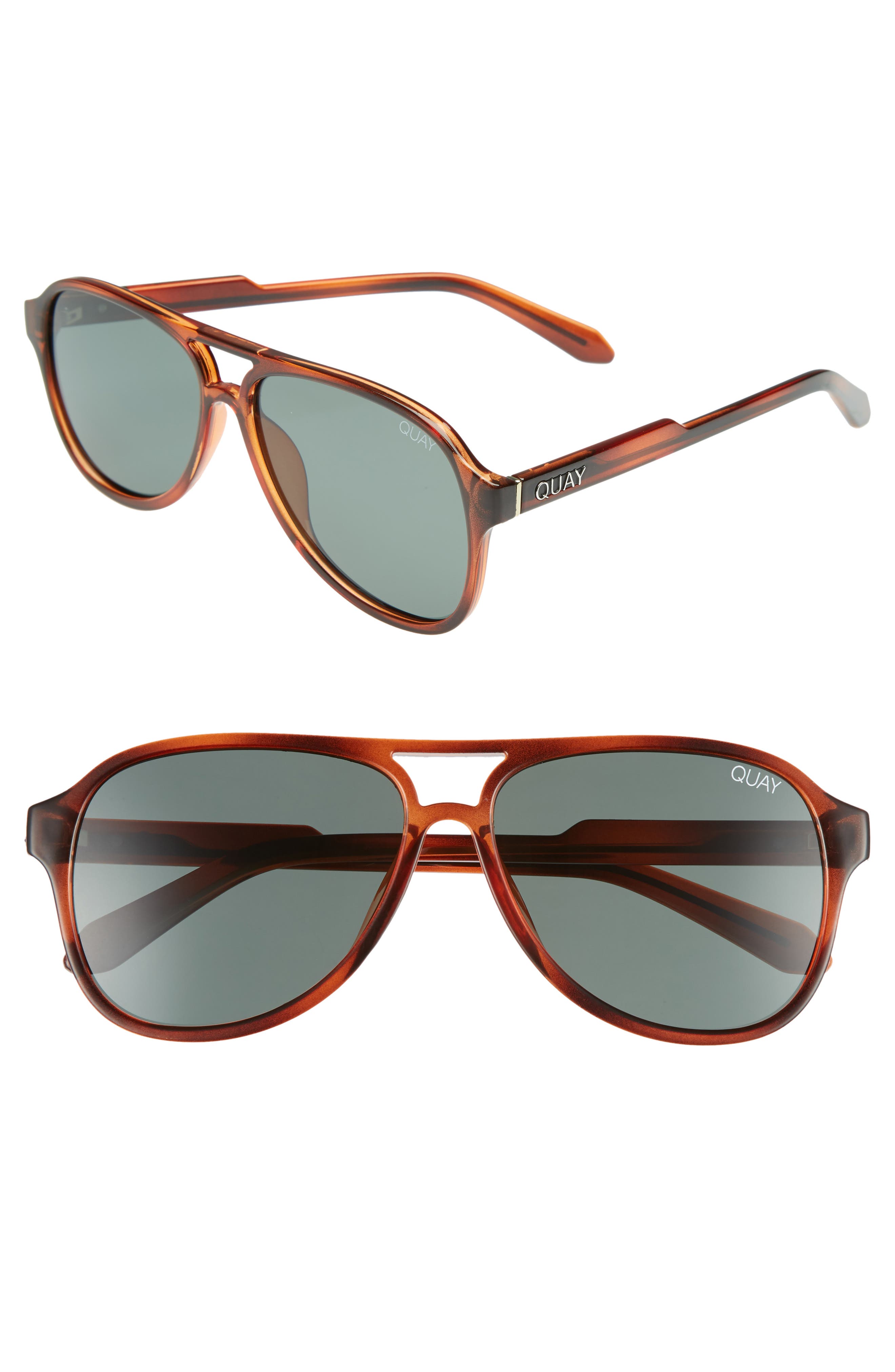 Quay Australia 55mm AntiReflective Polarized Sunglasses