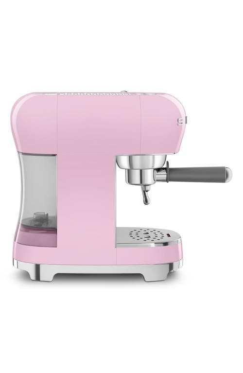 Smeg Espresso Machine In Pink