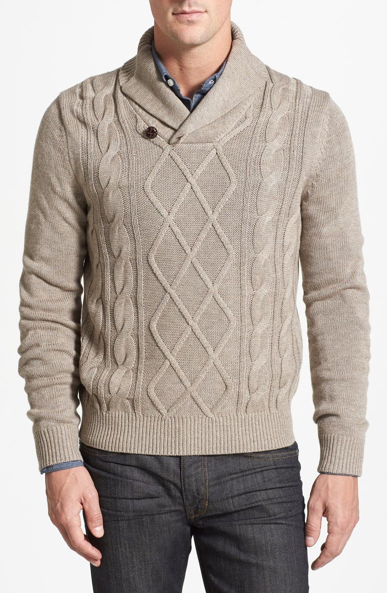 Toscano Shawl Collar Sweater | Nordstrom