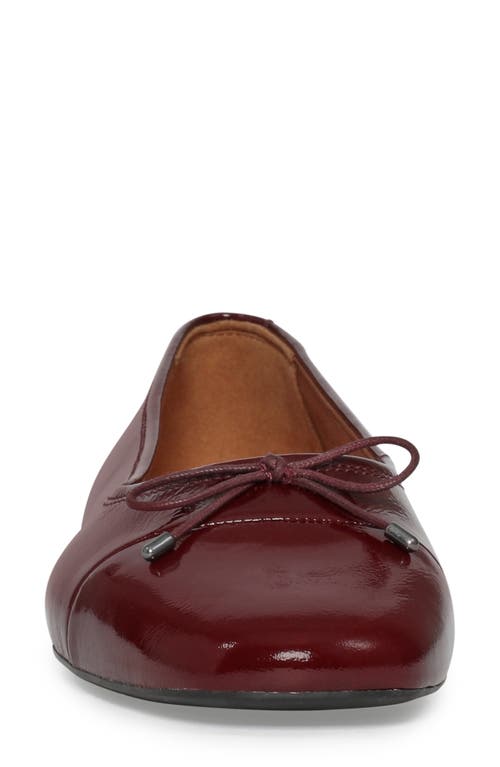 Shop Vagabond Shoemakers Jolin Ballet Flat In Red