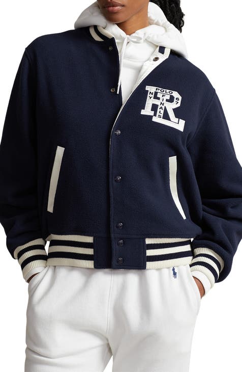 FCHW Women's Navy Blue Varsity Jacket