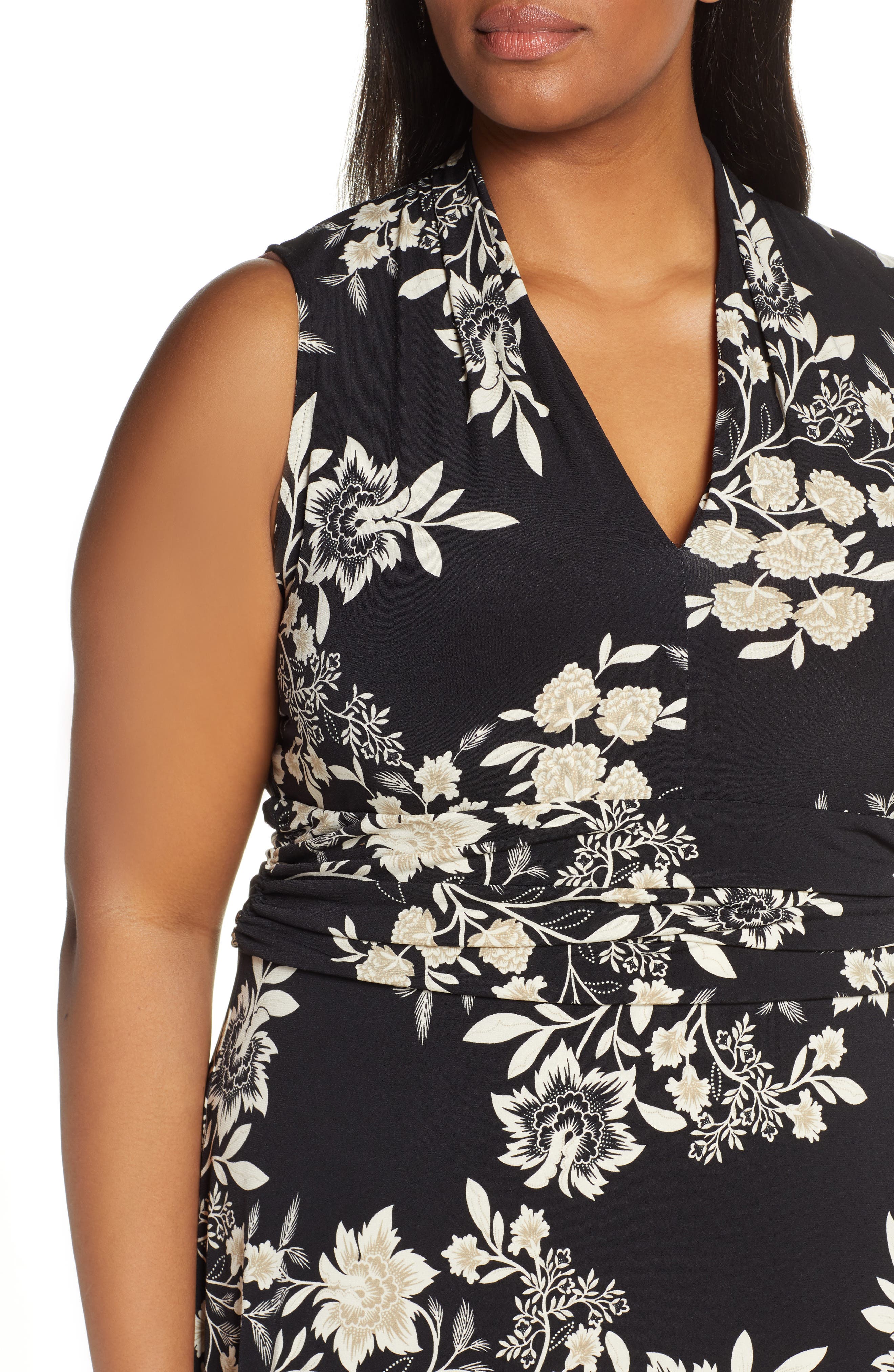 vince camuto floral getaway maxi dress