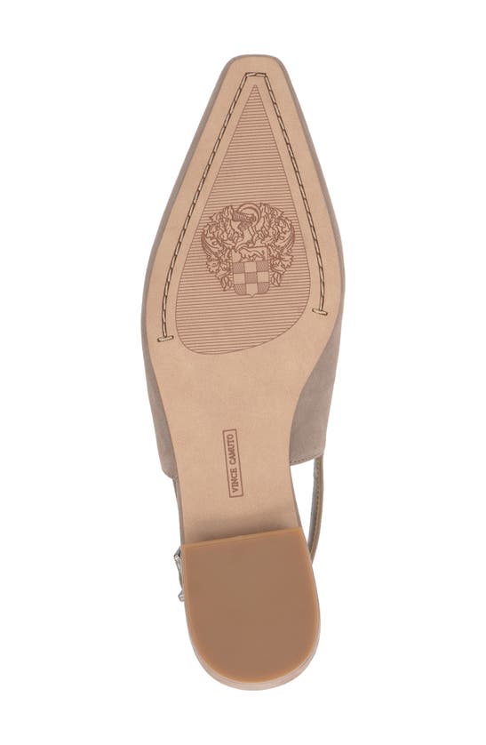 Shop Vince Camuto Sashea Slingback Flat In Dovetail