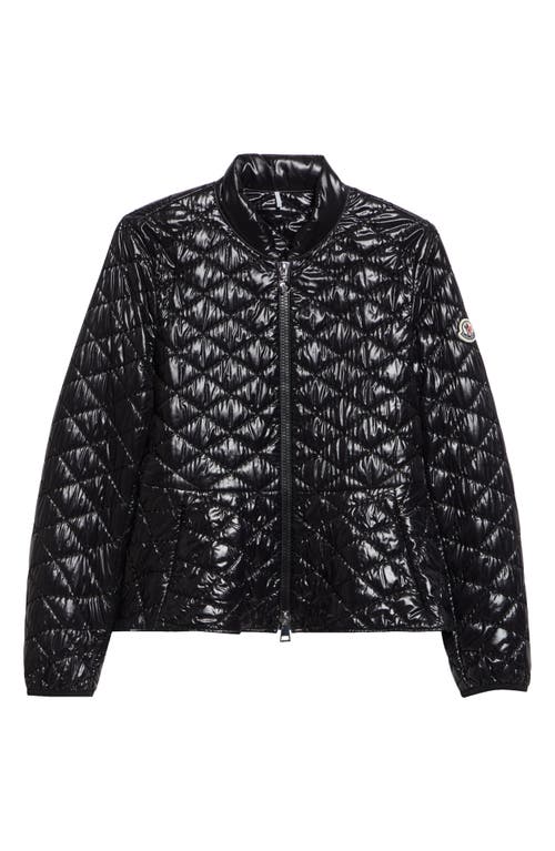 Shop Moncler Barive Quilted Down Jacket In Black