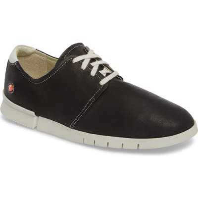 Softinos By Fly London Cap Low Top Sneaker, Black