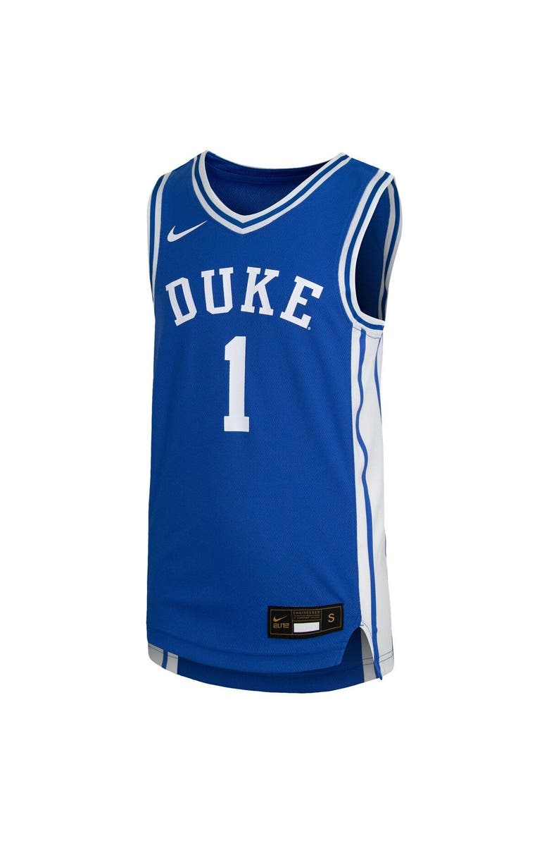 Heel boos Schoolonderwijs Spreek uit Nike Youth Nike #1 Royal Duke Blue Devils Replica Team Basketball Jersey |  Nordstrom