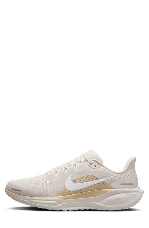 Shop Nike Air Zoom Pegasus 41 Running Shoe In Orewood Brown/sesame/white