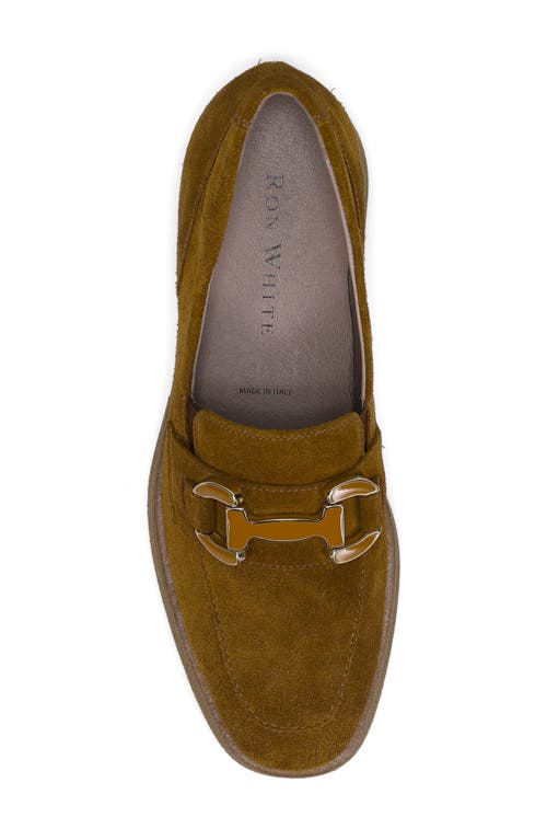 Shop Ron White Hoda Platform Bit Loafer In Cognac