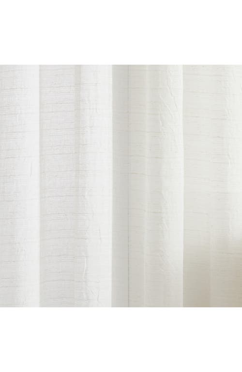 Dkny Antigua Set Of 2 Poletop Curtain Panels In Linen